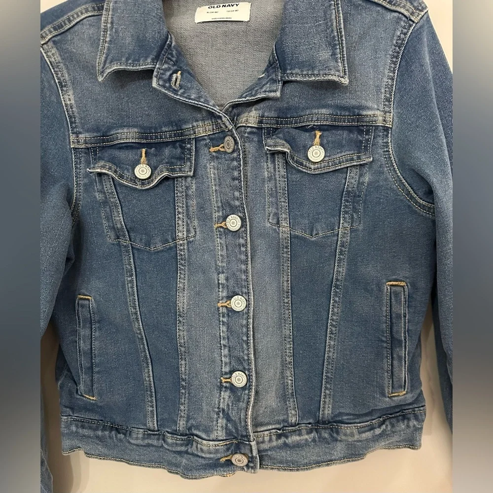 Old Navy: Girls XL Denim Jacket - Picture 3 of 6